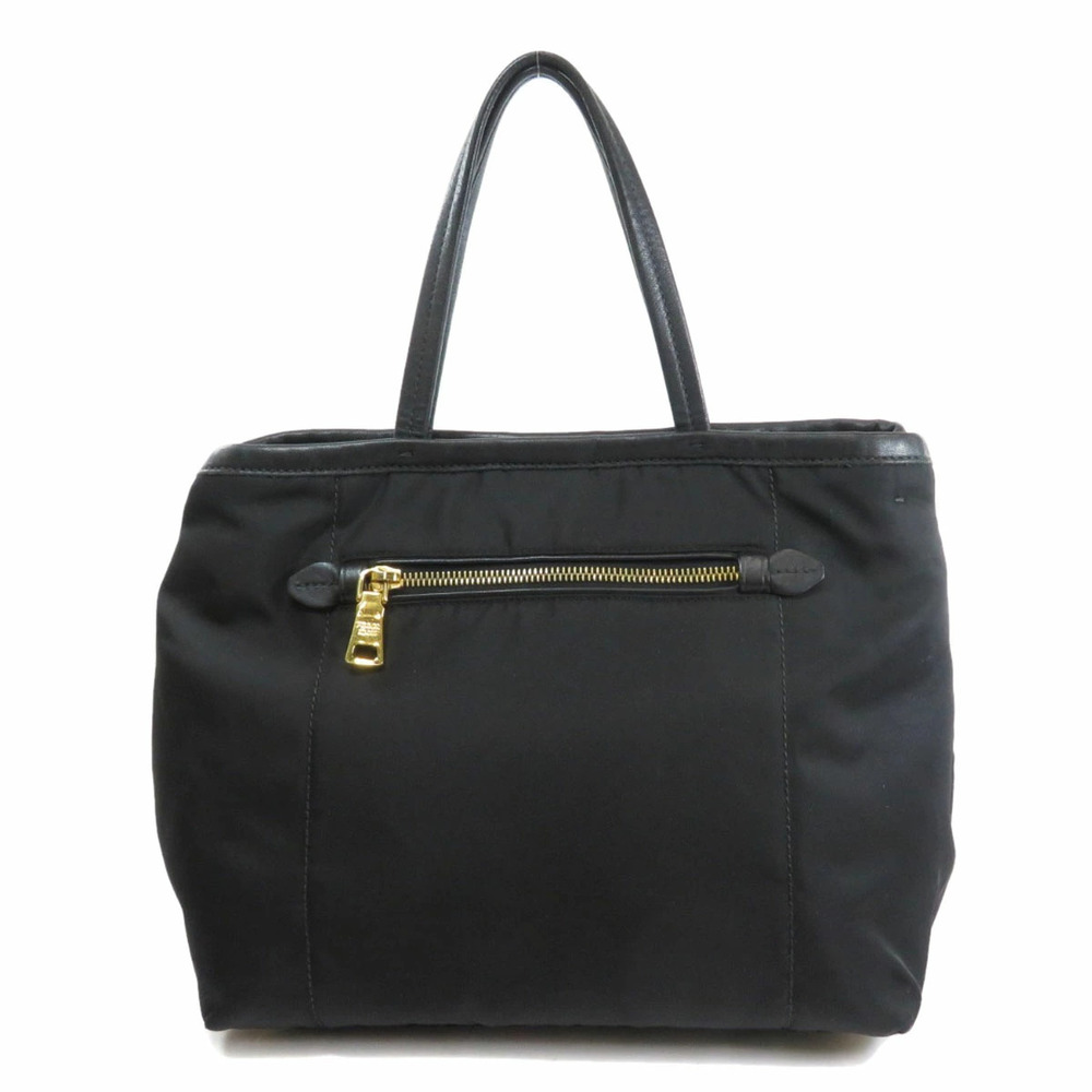 Prada 2way convertible tote bag black leather - Picture 2 of 11